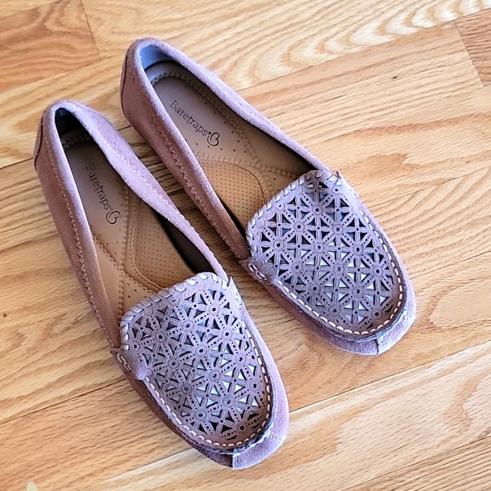 Baretraps Leather Slip On Loafers Slip Ons - Picture 5 of 8